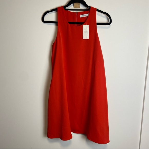 ⚪️ NWT Suzy shier a line mini dress - Picture 2 of 8